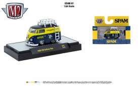 Volkswagen  - Delivery Van 1960 blue/yellow - 1:64 - M2 Machines - 32500R97-1960 - M2-32500R97-1960 | Toms Modelautos