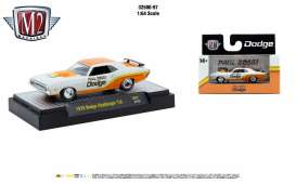 Dodge  - Challenger T/A 1970 white/orange - 1:64 - M2 Machines - 32500R97-1970 - M2-32500R97-1970 | Toms Modelautos