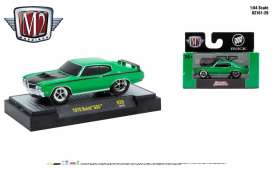 Buick  - GSX 1970 green/black - 1:64 - M2 Machines - 82161R29-1970 - M2-82161R29-1970 | Toms Modelautos