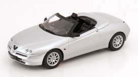 Alfa Romeo  - Spider 1999 silver - 1:18 - Norev - 187853 - nor187853 | Toms Modelautos