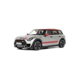 Mini  - Clubman (F54) JCW 2021 silver/red - 1:18 - OttOmobile Miniatures - OT1106 - otto1106 | Toms Modelautos