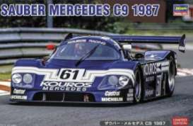 Sauber  - Mercedes C9 1987  - 1:24 - Hasegawa - 20753 - has20753 | Toms Modelautos