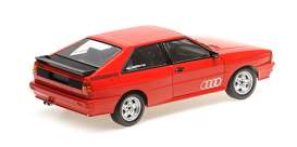 Audi  - Quattro 1980 red - 1:18 - Minichamps - 155016124 - mc155016124 | Toms Modelautos