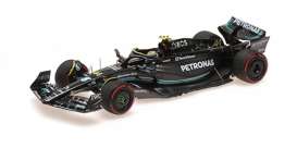 Mercedes Benz AMG - W14 2023 black/green - 1:43 - Minichamps - 417230344 - mc417230344 | Toms Modelautos