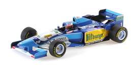 Benetton Renault - B195 1995 blue/white/yellow - 1:18 - Minichamps - 510952901 - mc510952901 | Toms Modelautos