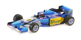 Benetton Renault - B195 1995 blue/white/yellow - 1:18 - Minichamps - 510953401 - mc510953401 | Toms Modelautos