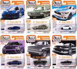 Assortment/ Mix  - 2024 various - 1:64 - Auto World - 64452B - AW64452B | Toms Modelautos