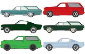 Assortment/ Mix  - Collectors Tin  various - 1:64 - Johnny Lightning - CT016 - JLCT016 | Toms Modelautos