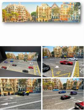 Accessoires  - Barcelona Background  - TurboPads - BarcelonaBackground - TpBarcelonaBgr | Toms Modelautos