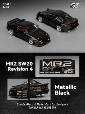 Toyota  - MR2 SW20 Revision 4 black - 1:64 - Microturbo - MT6402C1 - MT6402C1 | Toms Modelautos