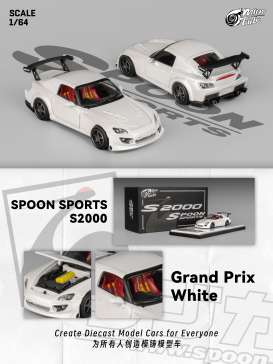   - Spoon Sports S2000 white - 1:64 - Mot Hobby - MT6408C1 - MT6408C1 | Toms Modelautos