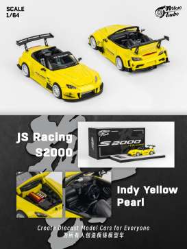   - JS Racing S2000 yellow - 1:64 - Mot Hobby - MT6408A3 - MT6408A3 | Toms Modelautos