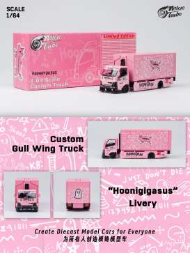   - Gull Wing Truck pink - 1:64 - Mot Hobby - MT6404B5 - MT6404B5 | Toms Modelautos