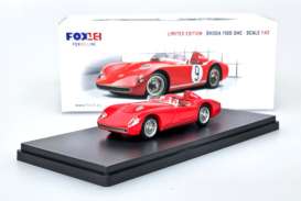 Skoda  - 1100 OHC Spider 1957 red - 1:43 - Fox18 - FOX43041 - FOX43041 | Toms Modelautos