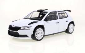 Skoda  - Fabia R5 white - 1:18 - Fox18 - FOX18-058 - FOX18-058 | Toms Modelautos