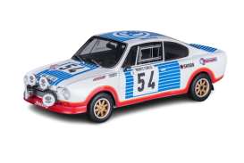 Skoda  - 130 RS 1977 white/blue/red - 1:18 - Fox18 - FOX18-063 - FOX18-063 | Toms Modelautos