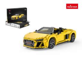 Audi  -  R8 Spyder yellow - 1:14 - Rastar - rastar93800 - rastar93800y | Toms Modelautos