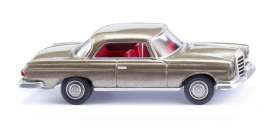 Mercedes Benz  - 250 SE Cuope mink grey metallic - 1:87 - Wiking - 0146043 - WIK4604 | Toms Modelautos