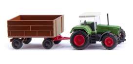 Fendt  - Favorite green/brown/red - 1:160 - Wiking - 0960045 - WIK6004 | Toms Modelautos