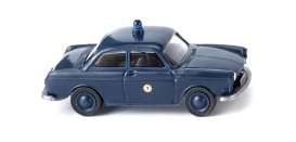 Volkswagen  - 1600 Limousine blue - 1:87 - Wiking - 0864367 - WIK6436 | Toms Modelautos