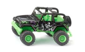 Jeep  - Big Wheel green/black - Siku  - 10155400000 - SiK1554 | Toms Modelautos