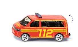 Volkswagen  - T5 red/yellow - Siku  - 10154700000 - SiK1547 | Toms Modelautos