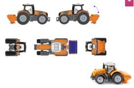 Massey Ferguson  - orange - Siku  - 10156300000 - SiK1563 | Toms Modelautos