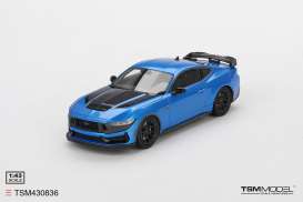 Ford Mustang - Dark Horse 2024 blue - 1:43 - TrueScale - TSM430836 - TSM430836 | Toms Modelautos