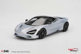 McLaren  - 750S 2023 silver - 1:18 - Top Speed - TS0546 - TS0546 | Toms Modelautos