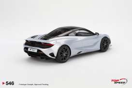 McLaren  - 750S 2023 silver - 1:18 - Top Speed - TS0546 - TS0546 | Toms Modelautos