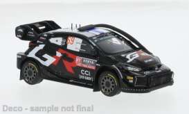 Toyota  - Yaris  2024 black/red/white - 1:43 - IXO Models - ram937A - ixram937A | Toms Modelautos