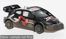 Toyota  - Yaris  2024 black/red/white - 1:43 - IXO Models - ram937B - ixram937B | Toms Modelautos