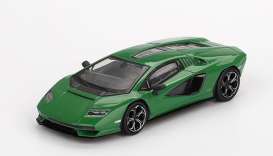 Lamborghini  - Countach LPI 800-4 green - 1:64 - Mini GT - 00976-BL - MGT00976BL | Toms Modelautos