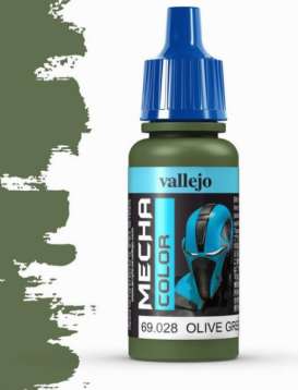 Paint Accessoires - Olive Green - Vallejo - val69028 - val69028 | Toms Modelautos