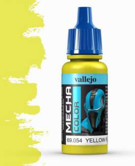 Paint Accessoires - Yellow Fluorescent - Vallejo - val69054 - val69054 | Toms Modelautos