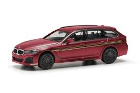 BMW  - Alpina B5  red metallic - 1:87 - Herpa - H430968-002 - herpa430968-002 | Toms Modelautos