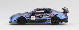 Nissan  - Silvia 2023 blue - 1:64 - Mini GT - 00857-BL - MGT00857-BL | Toms Modelautos