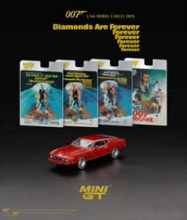 Ford Mustang - Mach 1 1971 red - 1:64 - Mini GT - 00905-007E - MGT00905-007E | Toms Modelautos