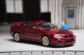 Nissan  - R34 red - 1:64 - Stance Hunter - STH005 - STH005 | Toms Modelautos