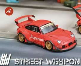   - RWB 993 red - 1:64 - Street Weapon - STW013A - STW013A | Toms Modelautos