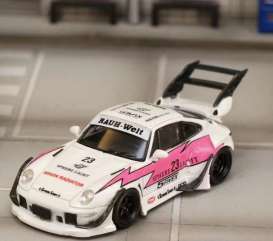   - RWB 993 white/pink - 1:64 - Street Weapon - STW021A - STW021A | Toms Modelautos