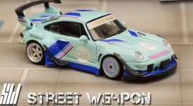   - RWB 993 blue - 1:64 - Street Weapon - STW023 - STW023 | Toms Modelautos