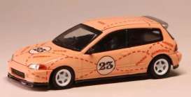 Honda  - Civic EG6 pink - 1:64 - Street Weapon - STW042 - STW042 | Toms Modelautos