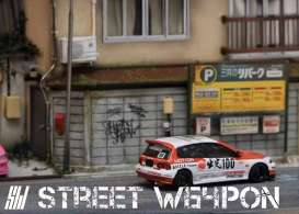 Honda  - Civic EG6 white/red/black - 1:64 - Street Weapon - STW045 - STW045 | Toms Modelautos