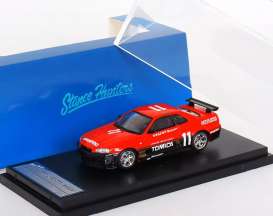 Nissan  - Skyline R34 red/black - 1:64 - Stance Hunter - STH062 - STH062 | Toms Modelautos