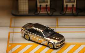 BMW  - E46 chrome - 1:64 - Stance Hunter - STH070 - STH070 | Toms Modelautos