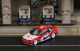 BMW  - E46 red/white/black - 1:64 - Stance Hunter - STH080 - STH080 | Toms Modelautos