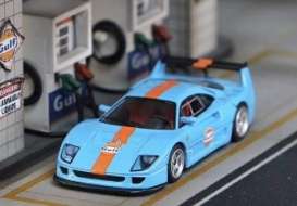 Ferrari  - F40 blue/orange - 1:64 - Stance Hunter - STH113 - STH113 | Toms Modelautos