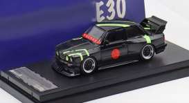 BMW  - E30 black - 1:64 - Street Weapon - STW133 - STW133 | Toms Modelautos