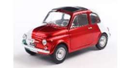 Fiat  - 500 1965 white/red - 1:18 - Solido - 1801409 - soli1801409 | Toms Modelautos